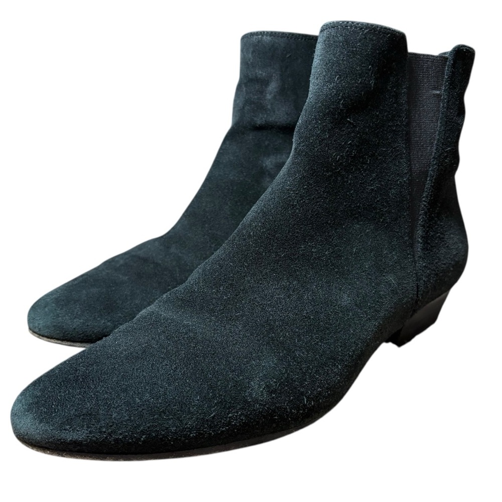 Isabel Marant Black Suede Chelsea Ankle Boots - Picture 3 of 15